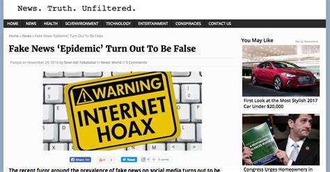 a significant number of fake news sites are run by